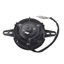 Universal 12V Motorcycle Radiator Fan 4Inch 300CFM Plastic Blade For ATV Quad UTV Dirt Bike, Without Battery - View 4