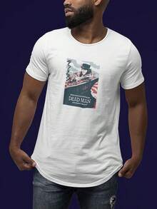 Men Sports Tees & Tanks - 白色 - 查看 2