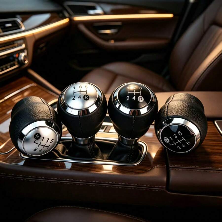 5/6 Speed Manual Gear Shift Knob, Car Gear Lever Replacement Part, Suitable For Corolla Yaris Manual Transmission