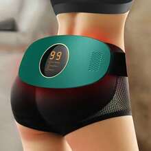 Rechargeable Vibrating Full Body Abdominal Massager - Includes Elastic Waistband And USB Charging Function. Portable Abdominal Massager, Hip Massager, Best Gift For Weight Loss And Fitness Enthusiasts - Multicolor - View 12