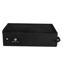 1PC Travel Foldable Waterproof Portable Cat Litter Box, Car & Outdoor Collapsible Cat Toilet - one-size - View 10