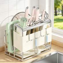 Knife Block - Double Cutting Board