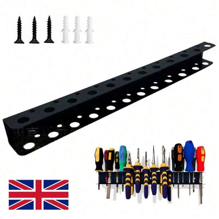 Screwdriver Holder Wall Mounted Screwdriver Pliers Organizer Garage Storage-Rack - A - View 1