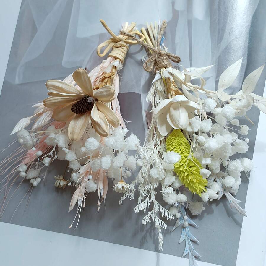 White 'S Breath Artificial Flowers Bulk - 1Box Boho WEDDING DECOR, Bridal Shower Centerpieces, Rustic Home Decor, Floral Arrangements, Craft Supplies, Resin Art, GIFT FOR HER