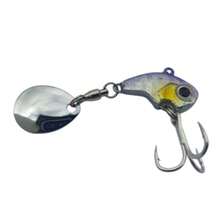 1 buah Umpan Luya Sequin Ekor Berputar Baru 7g/10g/14g/21g Umpan Keras Mengapung Bionik untuk Ikan Kecil dengan Bunyi Berderak, Tiga Mata Kail Super Tajam, Universal untuk Air Tawar dan Air Garam, Aksesori Memancing dengan Daya Tarik Tinggi - Angin Puyuh Kecil - View 23