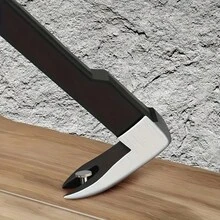 1pc Multi-Function Pry Bar & Nail Puller Tool - Suitable For Wall Concrete Nails, Gun Nails And General Woodworking Demolition, Designed For Easy Removal Of Various Nails In Construction, High Hardness And Rust-Resistant, Portable Woodworking Nail Puller, Tire Flat Pry Bar, Double-Head Nail Puller, Wooden Box Disassembly, Floor Dismantling Tool - A - View 4