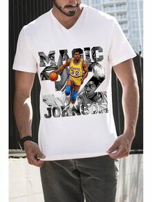 Men Sports Tees & Tanks - White - View 1