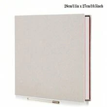 亞麻布相簿 自黏式剪貼簿相簿 適用 2x3、4x6、5x7、8x10 照片 DIY 相簿 生日禮物 適合女性、媽媽、婚禮、嬰兒、家庭旅行、返校、學校用品 - 彩色 - 查看 10