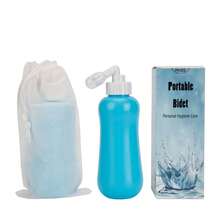 350ml Large-Capacity Portable Bidet – One Fill Per Use, Easy-Squeeze Directional Spray, Save Toilet Paper, Travel & Home Hygiene - Multicolor - View 8