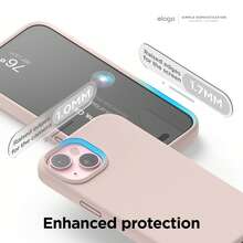 Original Liquid Silicone Phone Case Compatible With Iphone 14 13 12 15PLUS 13MINI Series, Solid Color Protective Cover, Compatible With Apple 17PROMAX 17PRO 16promax 17 16 15 14 13 12 11 13mini 12mini 7 8 Plus SE2022 SE 2020 XR XSMAX X/XS Models, Apple 13 Phone Case - Sand Powder - View 4
