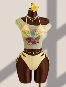 Women Bikini Sets - Color as Pic - View 7