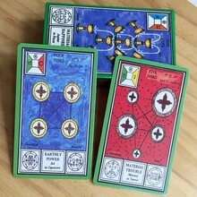 Tarot Of Ceremonial Magick Vintage Tarot Cards 78-Card Deck Game Party Supplies - Tarot Of Ceremonial Magic - View 6