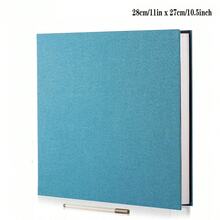 亞麻布相簿 自黏式剪貼簿相簿 適用 2x3、4x6、5x7、8x10 照片 DIY 相簿 生日禮物 適合女性、媽媽、婚禮、嬰兒、家庭旅行、返校、學校用品 - 彩色 - 查看 23
