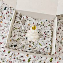 60/30/10 Sheets Christmas Lantern Pattern Tissue Paper, 20*14 Inch Gift Wrapping Paper, Suitable For Christmas, Winter, Thanksgiving, Birthday Gift Wrapping, Bouquet Filling And Party Gift Wrapping, Best For Christmas, Perfect Match For Thanksgiving - Multicolor - View 7