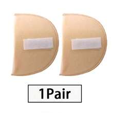 1 Pair/3 Pairs Shoulder Pads, 0.59 Inch Thick Breathable Sponge Pads, Unisex Shoulder Enhancers For Suits, Blazers, T-Shirts, Back To School Gift - Multicolor - View 16