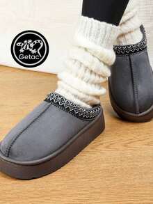 GETAC Women Home Slippers - Grey - View 8