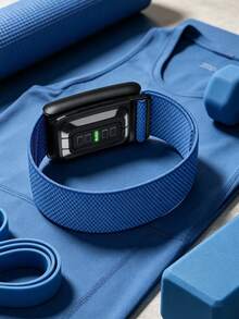 Banda SuperKnit 5.0/MG – Compatible con ECG, Tejido de Rendimiento Distintivo – No Compatible con la 4ª Generación - Azul - Ver 6