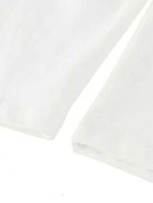 Y2K American Street Style Retro Loose Long Sleeve T-Shirt For Women, Layering Versatile Minimalist Casual Fashion Inner Layer Base White - White - View 7