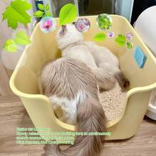 Pet Odor Eliminator Self Cleaning Litter Box, Toilet Odor Control Deodorant Gel, Suitable MW-SC01/MW-SC02/MW-SC03/ MW-SC09 Litter Box (6PCS) - View 7