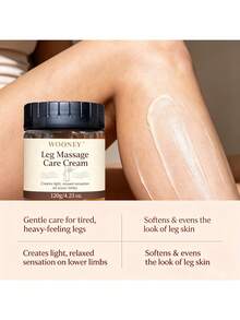 Collagen Leg Massage Care Cream With Mild Plant Ingredients Smooth Texture For At Home Leg Massage Soften Dry Rough Leg Skin Keep Skin Hydrated Suitable For Walking Sports And Long Time Sitting Daily Body Skin Care Lotion - 1 PCS - View 8