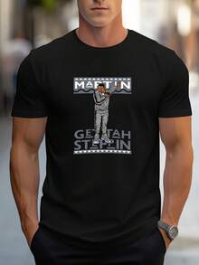 Men T-Shirts - Black - View 1