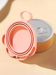 1pc Pet Food Can Lid, Universal Cat & Dog Food Sealing Cover, Multi-Functional Fresh-Keeping Lid, Pet Supplies - Multicolor - View 9