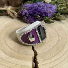 Cincin Tasbih Bunga Kristal Berlian Imitasi Berkilau Sepenuhnya, Cincin Jari Lebar dan Lembut Nyaman untuk Pemakaian Lama, Layar Besar Definisi Tinggi dengan Pengaturan Ulang Sekali Klik untuk Membaca Senyap, Aksesori Berlian Imitasi Berkilau Mewah Berwarna-warni Macaron, Penghitung Doa dan Meditasi Wanita Muslim, Hadiah Idul Fitri untuk Anak Perempuan - Beraneka warna - View 19