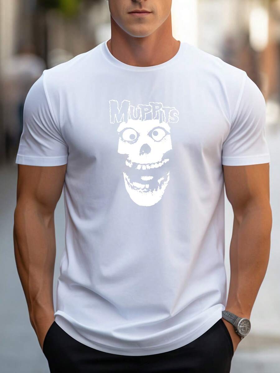 Men T-Shirts - 白色 - 查看 1