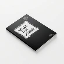 Wreck This Journal Creative Destruction Notebook, Black Hardcover Stress Relief Venting Journal, Fun Interactive Doodle DIY Blank Notebook, Emotional Release Stress Relief Art Book - Multiple Styles - View 6