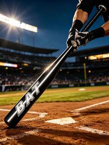 Aluminum Alloy Baseball Bat, Multiple Colors Available, Non-Slip Grip, Thick Pipe Wall For Sturdiness And Durability, Lightweight Softball Bat Suitable For Baseball Training And Various Sports Activities - Multicolor - View 2