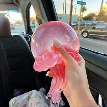 1pc Glossy Jellyfish Squishy Ball, Soft Slow Rebound Sticky Toy, Suitable For Relieving Stress And Anxiety, Suitable For Students And Office Workers, Suitable For Home, Office, Classroom, Travel, Can Be Used As A Thoughtful Daily Gift - Multicolor - View 9