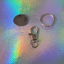 3 Packs Metal Trolley Token Key Chains, Engraved Shopping Cart Pattern Universal Supermarket Cart Release Coin With Clip-On Lobster Clasp, Easily Attaches To Keys & Purses, No Spare Coins Needed, Convenient Portable Accessory For Grocery Trips & Daily - A - View 6