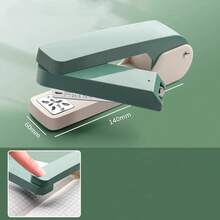 1 buah Stapler Ergonomis Berputar 360°, Hadiah untuk Guru, Terbuat dari Besi Ringan Buatan Tangan, Mudah Digunakan untuk Siswa dan Kantor, Dapat Menjepit Hingga 25 Lembar Secara Bersamaan, Hadiah Apresiasi Hari Guru dan Thanksgiving - stapler - View 10