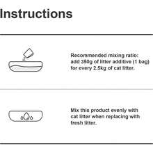 Litter Deodorizer - Natural Baking Soda Additive Enhancer - Locks Odor Up To 2 Weeks - Long Lasting Litter Box Freshener, 25oz - 10Pcs - View 5