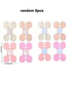 4/8pcs Clover Honeycomb Paper Garland With Tassels, Blush Pink And White Macaron Color Tissue Paper, Ceiling Hanging Decoration, Suitable For Birthday, Wedding, Bridal Shower, Dessert Table Backdrop Decor - Four-leaf Clover Ribbon - View 10