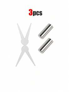 Imán de ojo de gato francés en forma de V 2 en 1 (3/2/1 piezas), herramienta magnética fuerte para decoración de uñas, apto para esmaltes de uñas en gel, accesorios de uñas DIY, apto para mujeres, salones de belleza y bricolaje en casa, imán para uñas, diseño de uñas, productos para uñas, herramienta magnética redonda - Multicolor - Ver 5