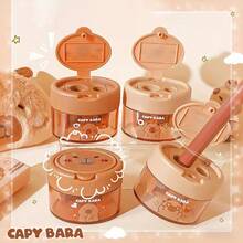 Random 1/2/4pcs Capybara Pencil Sharpener Converter, Learning Supplies, Office Supplies, Prizes, Gifts, Back To School Supplies - Multicolor - View 2