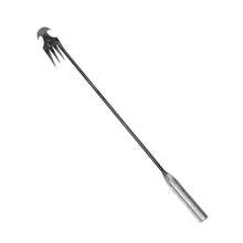 1pc Silver Large Stainless Steel Home Tool, Household Gadget, Outdoor Garden Tool, Lightweight And Convenient, Stainless Steel Garden Weeding Tool, Non-Slip Handle Design, Handheld Use, Maintain Garden And Lawn, Sturdy Manual Weeding Tool, Perfect For Removing Stubborn Weeds - Large - View 10