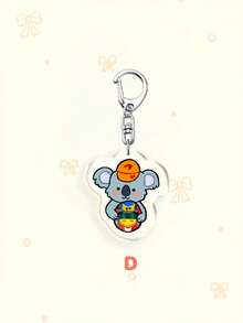 1pc/7pcs Cute F1 Racing Meme Acrylic Keychains, Funny Racer Quote Bag Charms, Oscar Piastri Driver Cartoon Pendant, Racing Enthusiast Key Accessories, Perfect Gift For Parents, Graduates, Teachers, Back To School Season - Multicolor - View 10