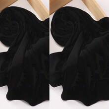 1pc Women Solid Color Crinkled Everyday Hijab, Opaque Headscarf For Dress - Multicolor - View 35