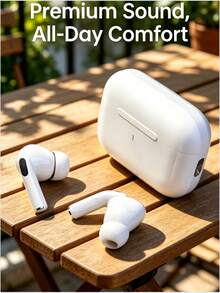 New Noise Cancelling Bluetooth Earphones, High-Quality Sound, Pain-Free Wireless Sports Earbuds, Suitable For Long-Term Wear - View 2