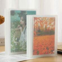 High-Transparency Premium PP Plastic Photo Album, Multiple Sizes Available: 4-Inch Compact & 6-Inch Large Capacity, Portable Transparent Photo Storage Book, Suitable For Travel And Daily Use; Can Store Multiple Photos, Waterproof And Dust-Proof, Lightweight Material, Easy To Carry Anytime And Anywhere; Perfect For Storing Precious Family Moments, Vacation Trips, Wedding Celebrations, Baby Growth And Other Beautiful Memories, Excellent Gift Choice - 6-inch 1-slot - 100 Pockets - View 1