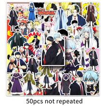 50pcs Mashle Magic And Muscles Doodle Stickers, Personalized Cross-Border Cartoon Anime Decorative Stickers For Phone Case, Water Bottle - Multicolor - View 7