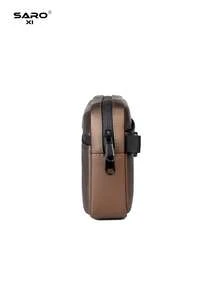 Men's Fashion Casual Crossbody Bag, Large Capacity, Youth Gift, Street Style, Horizontal Design, New Arrival - Bronze - View 9