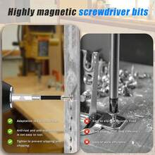 9pcs Impact-Resistant Non-Slip Screwdriver Bit Set, High Impact Resistance Anti-Breakage, Textured Non-Slip Design Ensures Firm Grip, Wear-Resistant And Durable, Suitable For Home Repair, Electronic Products And Furniture Assembly - Multiple Styles - View 6
