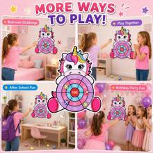 Mainan Papan Dart Bola Lengket Unicorn Kartun Hewan Besar Baru, Cocok untuk Pemecahan Teka-Teki Anak-Anak, Pilihan Unggul untuk Permainan Interaktif Dalam dan Luar Ruangan Orang Tua dan Anak-Anak, Juga Permainan Pesta Populer untuk Anak-Anak - Bebek kuning - View 5
