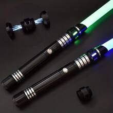 Upgraded 7-Color 2-In-1 Metal Rechargeable Toy - Black - View 13