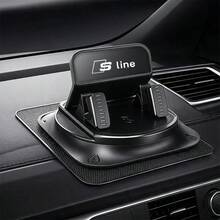 適用於 Audi A3 A4 A5 A6 A7 A8 Q2 Q3 Q5 Q7 SLINE 車載手機支架－通用車內配件－安裝簡單－多角度自由調節 - A - 查看 3