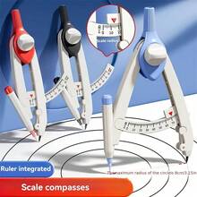 Professional Drawing Tool Highly Attractive Design With Scale Zero Metal Multi-Function Locking Compass Set For Students And Exams [1 Compass + 26 Replacement Leads] [Millimeter Compass] - Millimeter Compass Set - View 12