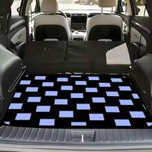 1pc Universal Car Trunk Mat, Plaid Pattern Trunk Protector Pad, Anti-Fouling Anti-Scratch Anti-Slip Diatomaceous Earth Cargo Mat, Multi-Model Universal, Car Cargo Mat, Vehicle Interior Floor Mat, Car Interior Accessories, Holiday Gift - Plaid - View 8